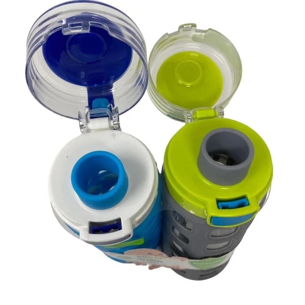 Ello Dash Tritan Water Bottles Carolina Blue/Grey 16 ozs - Picture 4 of 9